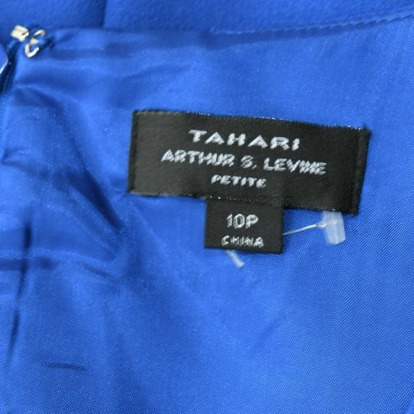 TAHARI Blue Dress - Picture 6 of 6